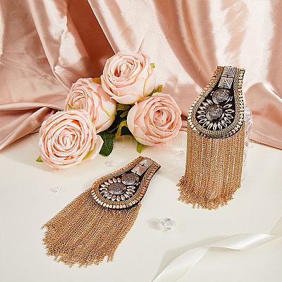 Съемные железные погоны с кисточками FIND-FH0005-47G-1