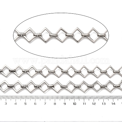 Цепи прямоугольного сечения из нержавеющей стали 304 CHS-S012-17P-1