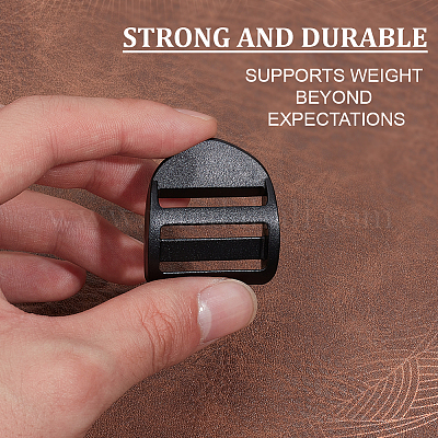 Помпон пластиковые лестничные замки-слайдеры пряжки FIND-WH0366-013-1