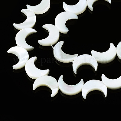 Нити бусин из натуральных трохоидных/трохус ракушек X-SSHEL-N032-25-1