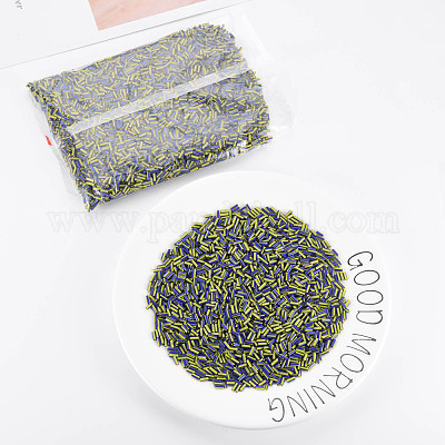 Непрозрачные цвета двухцветные стеклянные бусины из стекляруса SEED-T006-02B-03-1