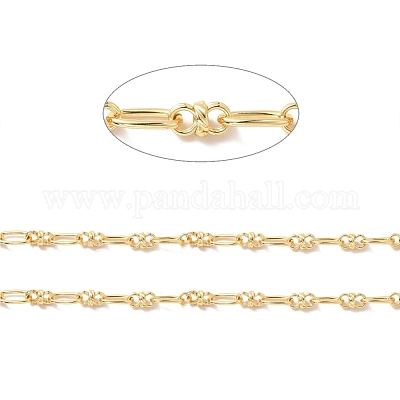 Латунные овальные цепи и цепи с бесконечным звеном CHC-I040-02G-1