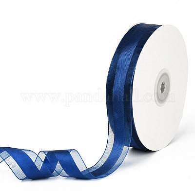 1 рулон однотонных лент из органзы ORIB-CY0001-02B-1