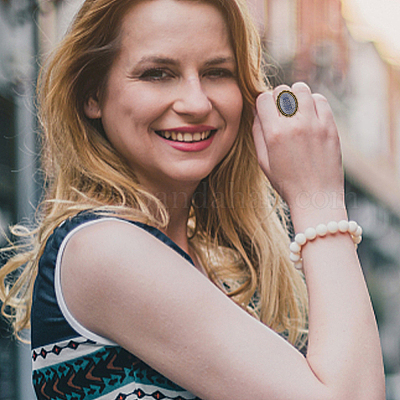 Набор для самостоятельного изготовления пустого куполообразного кольца FIND-UN0002-40-1