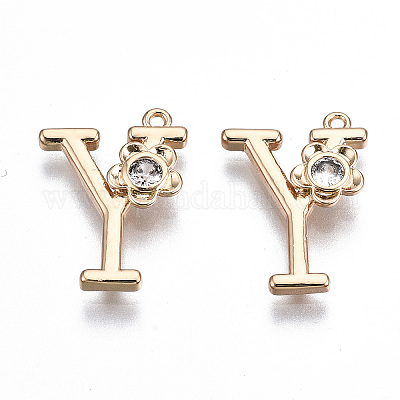 Латунные подвески&nbsp;KK-Q768-001G-Y-1