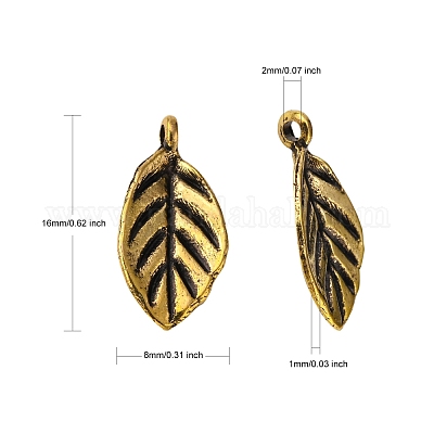 Сплавочные подвески тибетского стиля PALLOY-A15388-AG-1