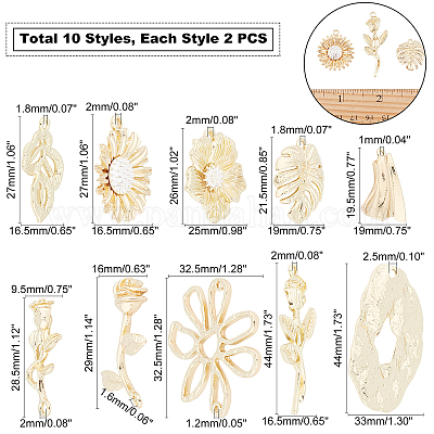 Подвески из сплава  PALLOY-CA0001-21LG-1
