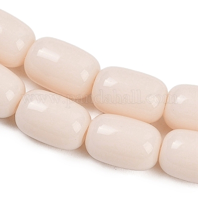 Непрозрачное стекло бисер нитей GLAA-Z015-02H-1