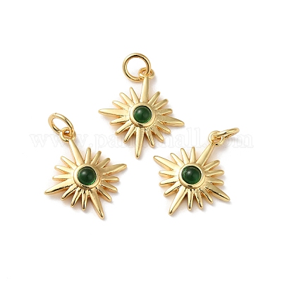 Стойки обшивки латунь кубического циркония подвески KK-D074-17G-1