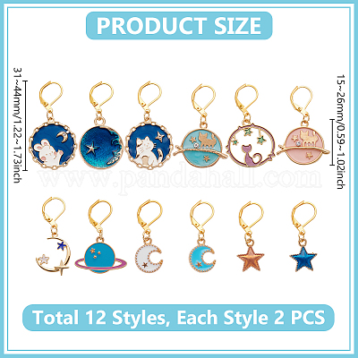 24 шт. HJEW-WH00136-1