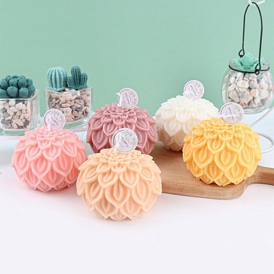 Силиконовые Молды для свечей в форме цветка CAND-PW0009-08-1