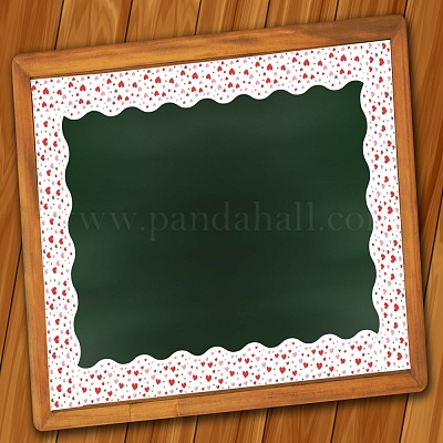 Сердце доска объявлений границы наклейки рулон DIY-K038-04-1