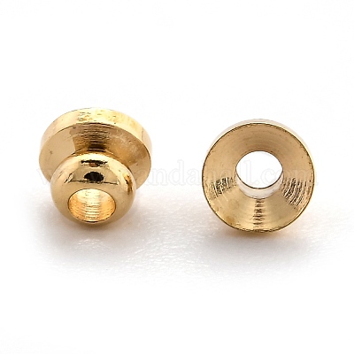 Колпачок из латунных бусин KK-H759-35A-G-1