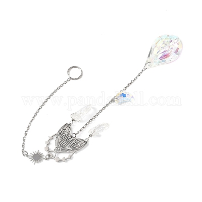 Подвесные ловцы моли из нержавеющей стали 304 HJEW-JM04496-1