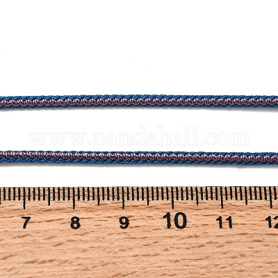 Изготовление ожерелья из плетеного нейлонового шнура толщиной 2.5 мм FIND-G095-01P-02-1