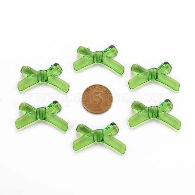 Прозрачные акриловые бусины X-TACR-S154-55B-925-1