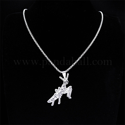 201 подвеска из нержавеющей стали NJEW-K283-39P-1