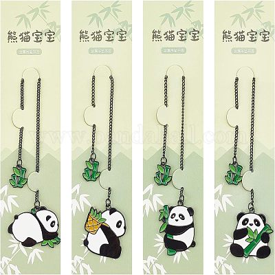 Eisen-Lesezeichen-Set&nbsp;AJEW-WH0261-32-1