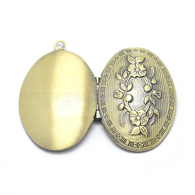 Подвески латуни медальон X-KK-F717-16AB-NR-1