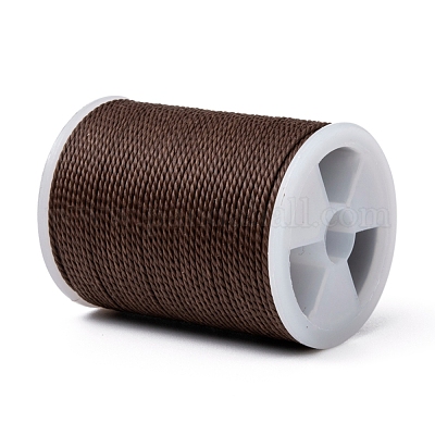 Круглый вощеный полиэфирный шнур YC-G006-01-1.0mm-36-1