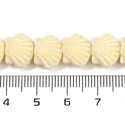 Нити резных бусин синтетического коралла X-CORA-K009-05A-01-1