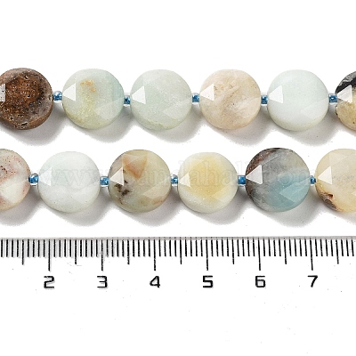 Натуральный цветок амазонитовые бусины пряди G-NH0004-044-1