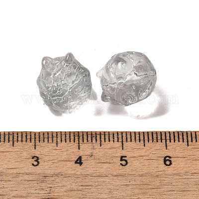 Прозрачные стеклянные бусины&nbsp;GLAA-D025-05B-1