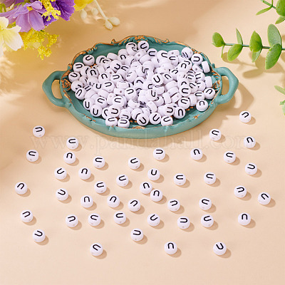 500шт акриловые бусины&nbsp;SACR-TA0001-55U-1