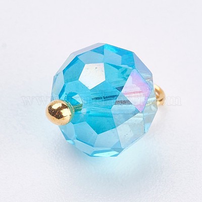 Стеклянные подвески GLAA-P038-02G-1