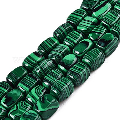 Синтетического малахита бисер нитей G-T138-94-1