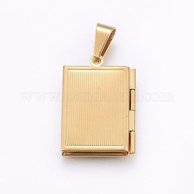 Ионное покрытие (ip) 316 нержавеющая сталь медальоны подвески на день учителя&nbsp;STAS-O103-42G-1