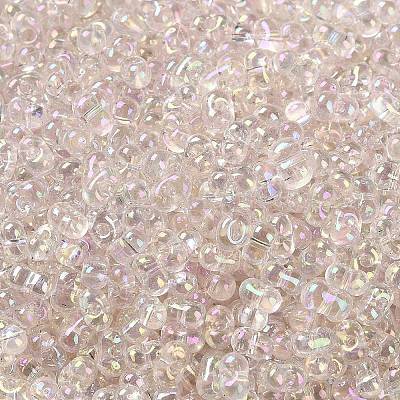 Стеклянный бисер с цветным покрытием ab SEED-L011-06B-03-1