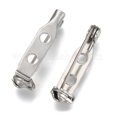 Наборы фурнитуры для брошей из нержавеющей стали 304&nbsp;LS-STAS-G137-52P-02-1