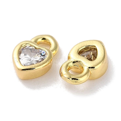 Стойки обшивки латунь микро проложить Циркон подвеску KK-Z039-08G-1