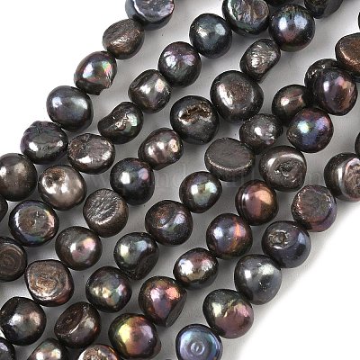 Нити из натурального культивированного пресноводного жемчуга PEAR-P250214-S-1