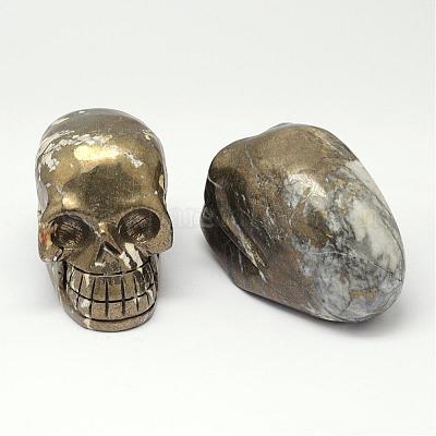 Природные украшения пирит дисплей DJEW-G013-01-1