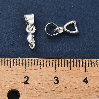 Латунные держатели кулонов с покрытием стойки KK-R211-04S-1