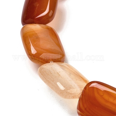 Натуральные полосатые агатовые / полосатые агатовые бусинки G-B137-B01-01G-1