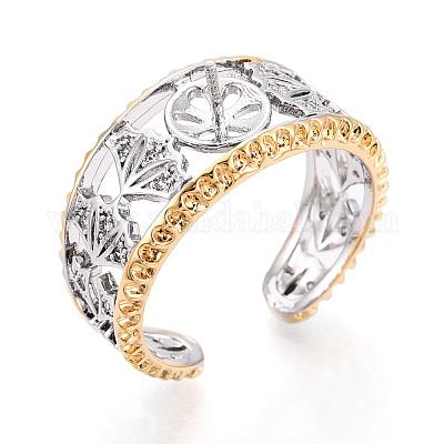 Закрепки для манжет из полой листовой латуни KK-T076-72P-1