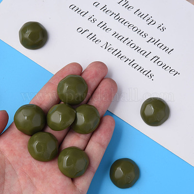 Непрозрачные акриловый кабошоны MACR-S373-138-A10-1