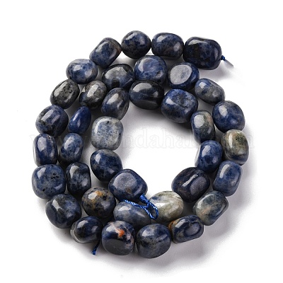 Природный содалит бисер нитей G-G146-A03-02-1