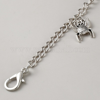 Цепочки для кошельков из сплава на Хэллоуин FIND-WH0139-483E-P-1