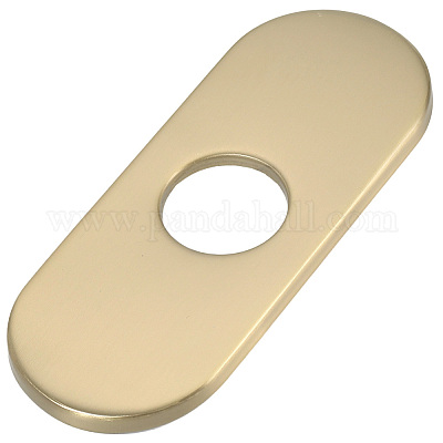 Овальные заглушки для отверстий под смесители из нержавеющей стали STAS-WH20001-18F-G-1