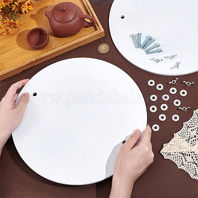 Деревянная глиняная доска WOOD-WH0034-65A-1