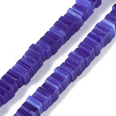 Бусы лэмпворк ручной работы LAMP-Q037-02B-07-1