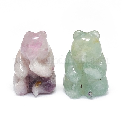 Украшения для выставки скульптур из натурального флюорита G-F719-55B-1