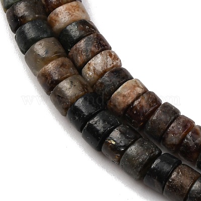 Природного биотита нитей бисера&nbsp;G-L624-I12-2x4mm-1