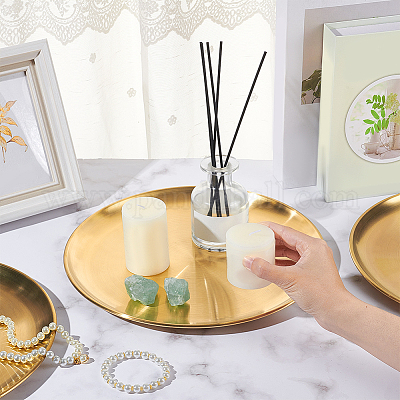 201 поднос из нержавеющей стали AJEW-WH0314-362-1