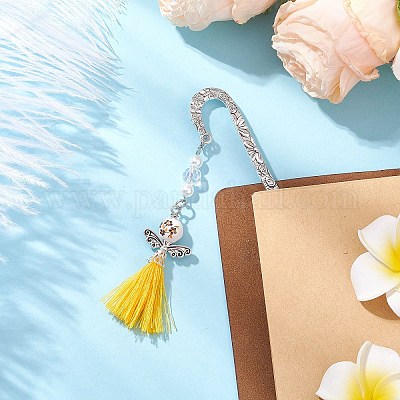 Закладки с крючками из сплава AJEW-JK00366-1