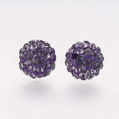 Бусины со стразами&nbsp;RB-K050-8mm-C20-1